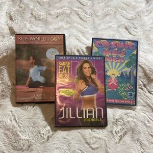 3 Exercise DVD’s Bundle